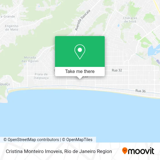Cristina Monteiro Imoveis map