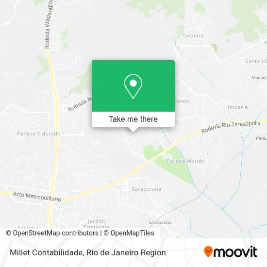 Millet Contabilidade map