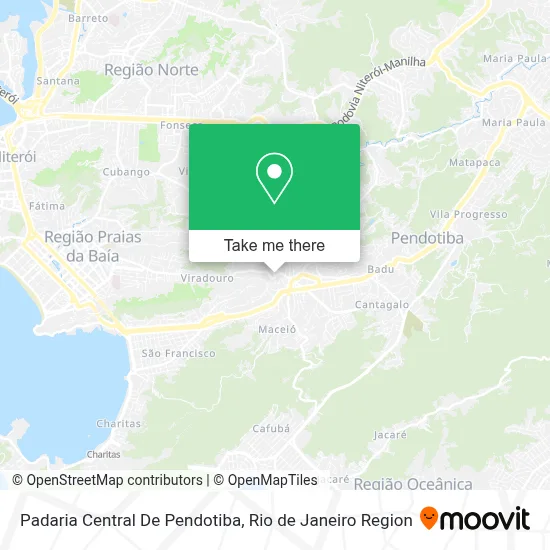 Padaria Central De Pendotiba map