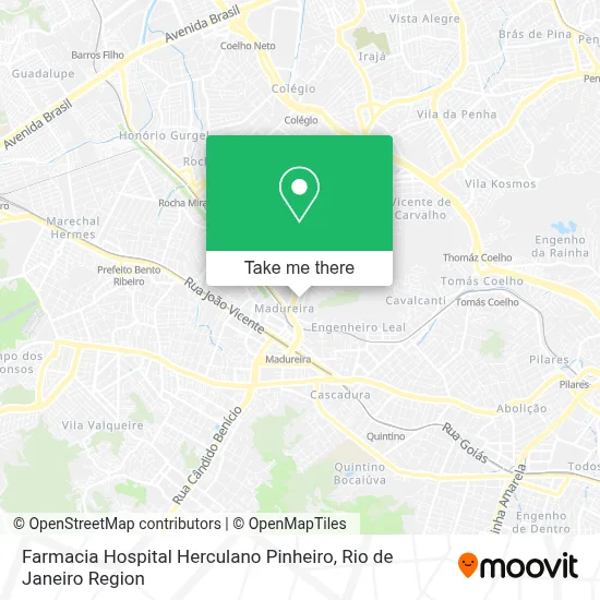 Farmacia Hospital Herculano Pinheiro map