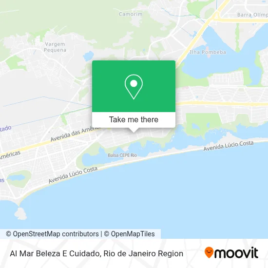 Al Mar Beleza E Cuidado map