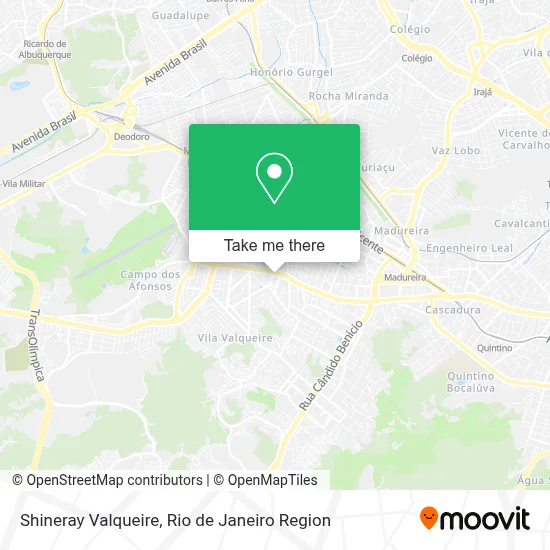 Shineray Valqueire map