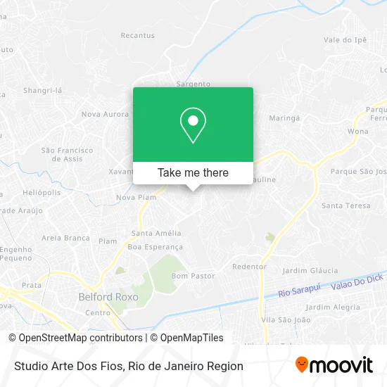 Studio Arte Dos Fios map