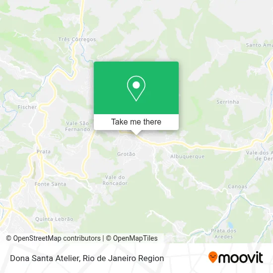 Dona Santa Atelier map