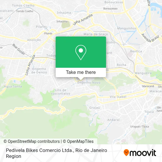 Pedivela Bikes Comercio Ltda. map