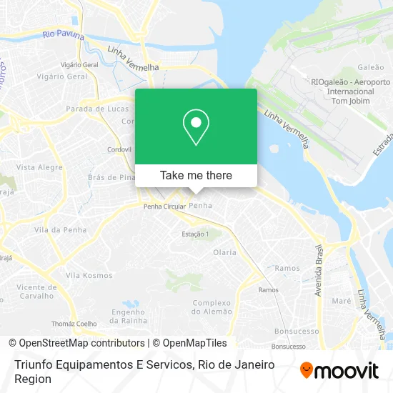 Triunfo Equipamentos E Servicos map