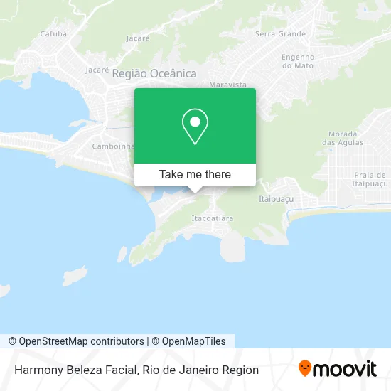 Harmony Beleza Facial map