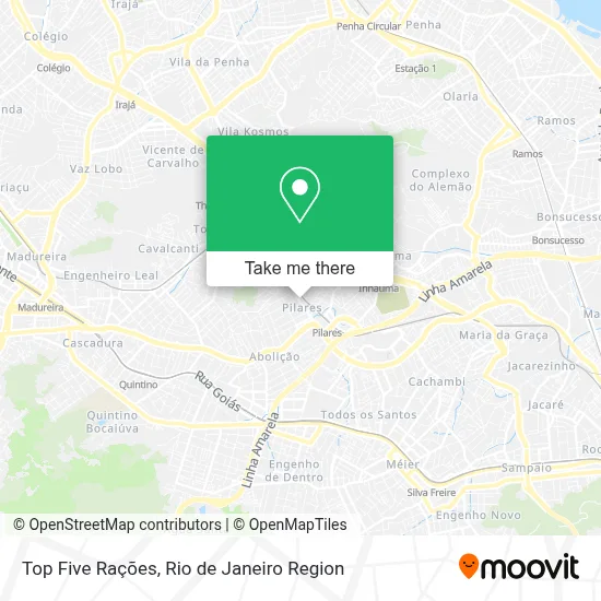 Top Five Rações map