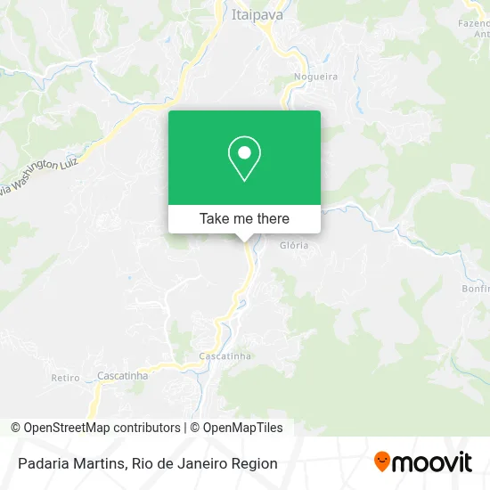 Padaria Martins map