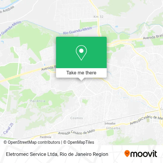 Eletromec Service Ltda map