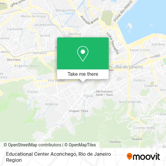 Educational Center Aconchego map
