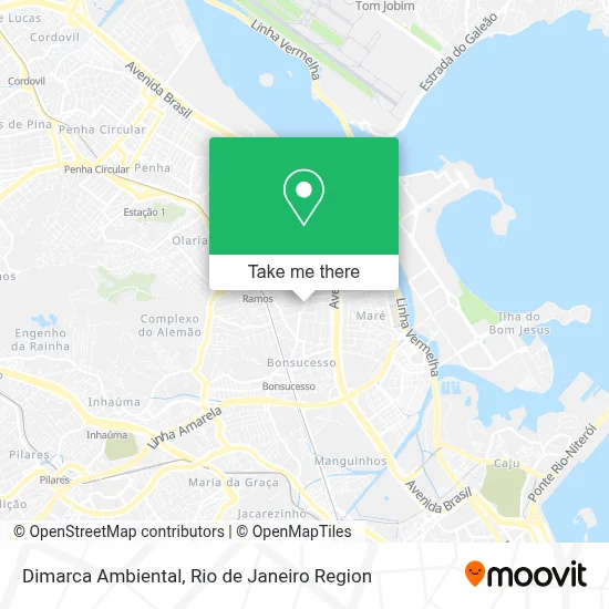 Dimarca Ambiental map