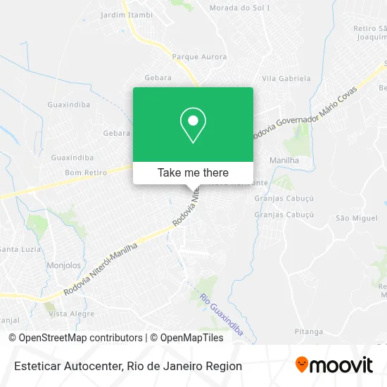 Esteticar Autocenter map