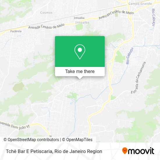 Tchê Bar E Petiscaria map