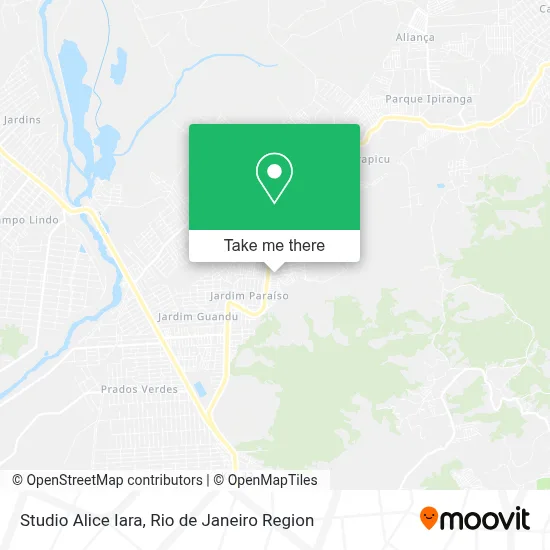 Studio Alice Iara map