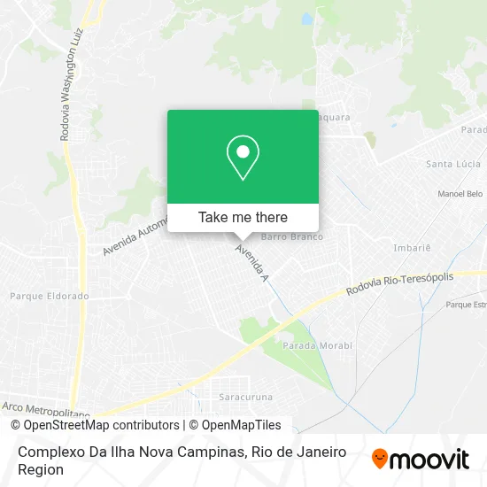 Complexo Da Ilha Nova Campinas map