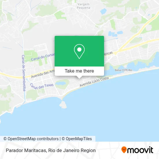 Parador Maritacas map