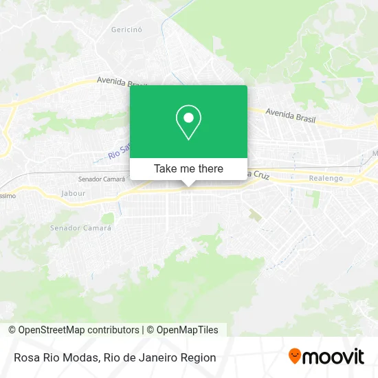 Rosa Rio Modas map