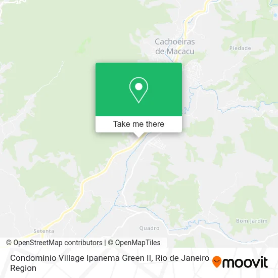 Condominio Village Ipanema Green II map