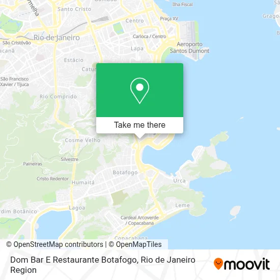 Dom Bar E Restaurante Botafogo map