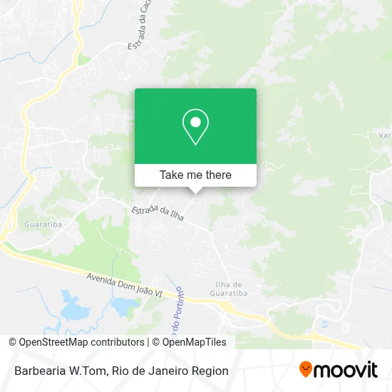 Barbearia W.Tom map
