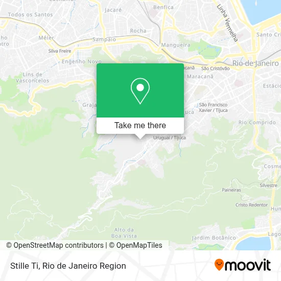 Stille Ti map