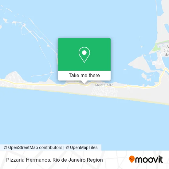 Pizzaria Hermanos map