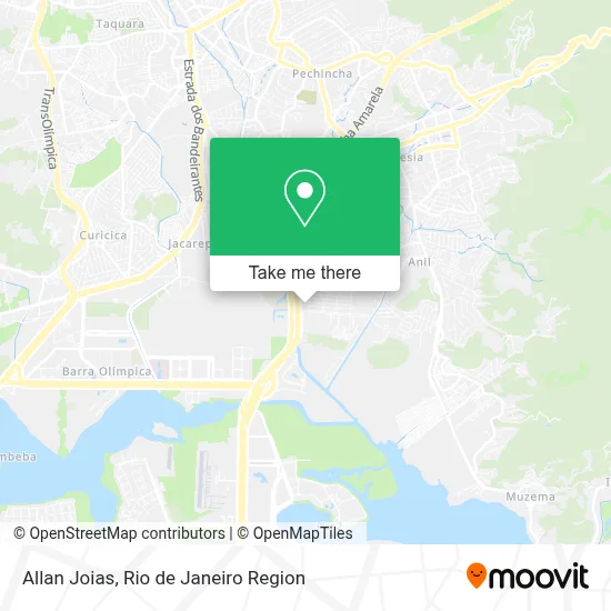 Allan Joias map