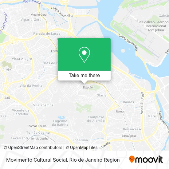 Movimento Cultural Social map