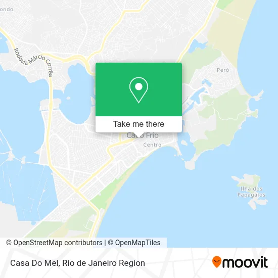 Casa Do Mel map