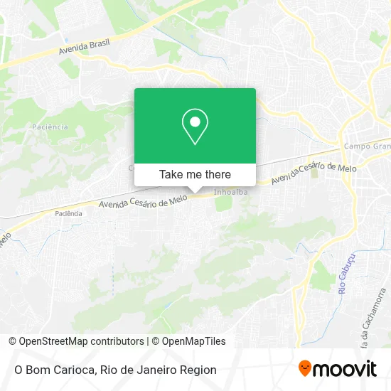 O Bom Carioca map