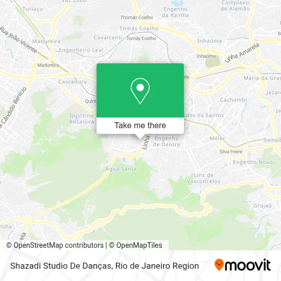 Shazadi Studio De Danças map