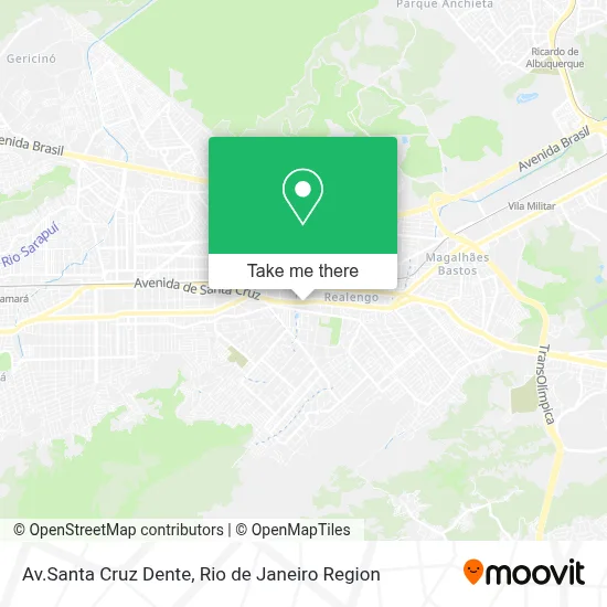 Av.Santa Cruz Dente map