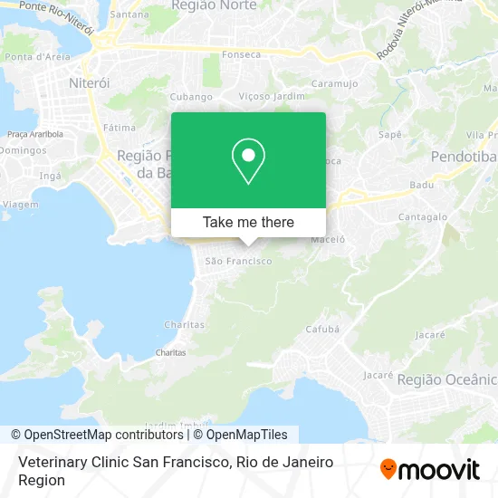 Veterinary Clinic San Francisco map