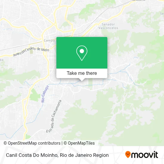 Canil Costa Do Moinho map