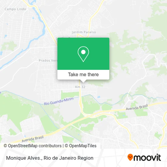 Monique Alves. map