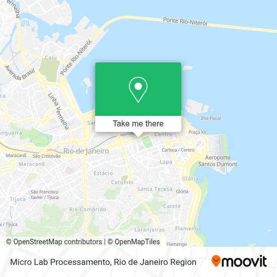 Micro Lab Processamento map