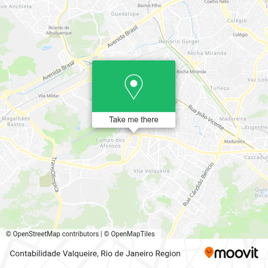 Contabilidade Valqueire map