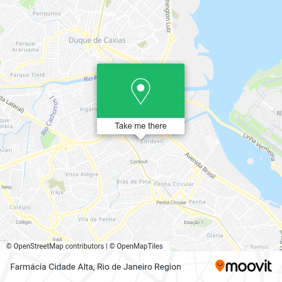 Farmácia Cidade Alta map