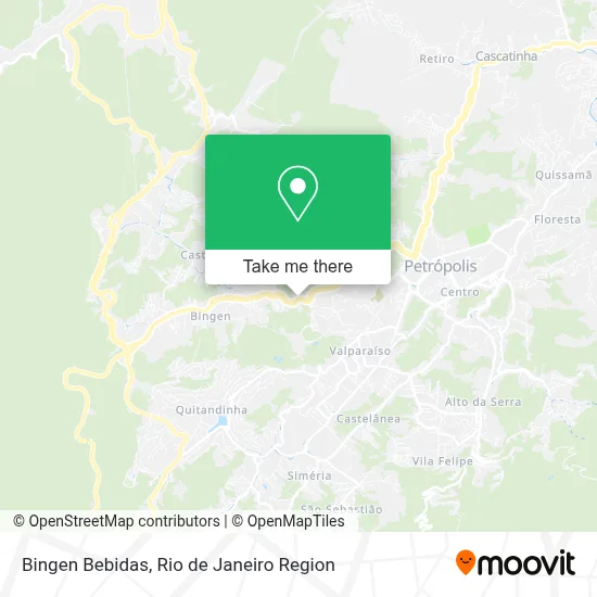 Bingen Bebidas map