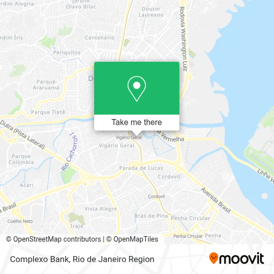 Complexo Bank map