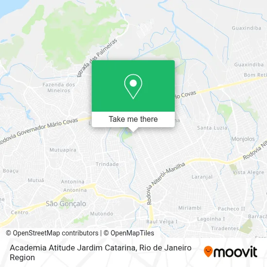 Academia Atitude Jardim Catarina map