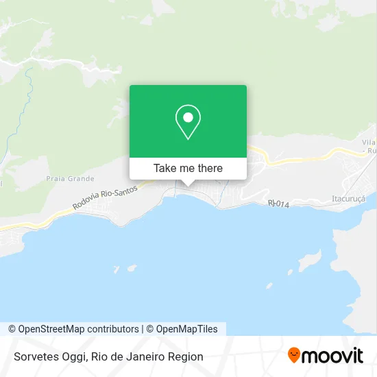 Sorvetes Oggi map