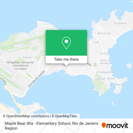 Maple Bear Ilha - Elementary School map