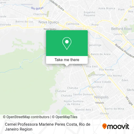 Cemei Professora Marlene Peres Costa map