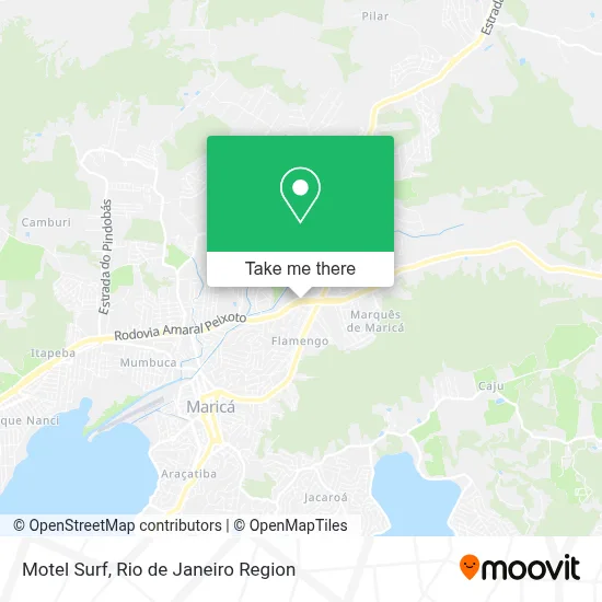 Motel Surf map