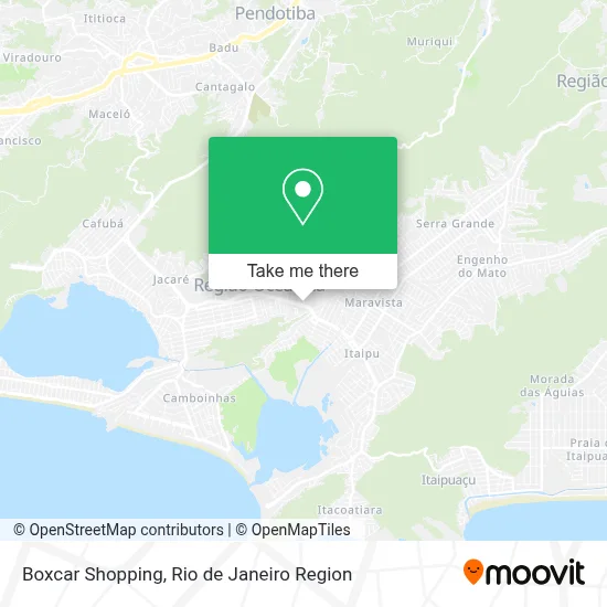 Boxcar Shopping map