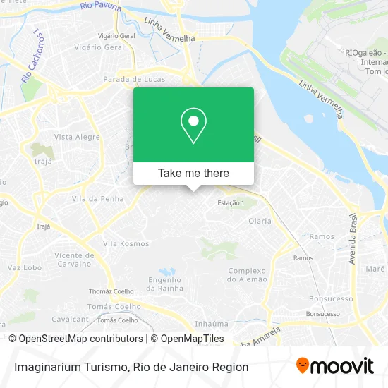Imaginarium Turismo map
