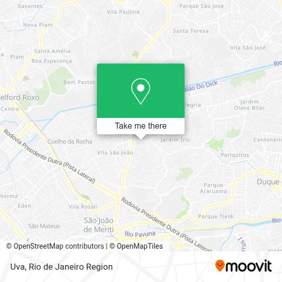 Uva map
