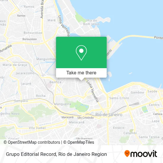 Grupo Editorial Record map